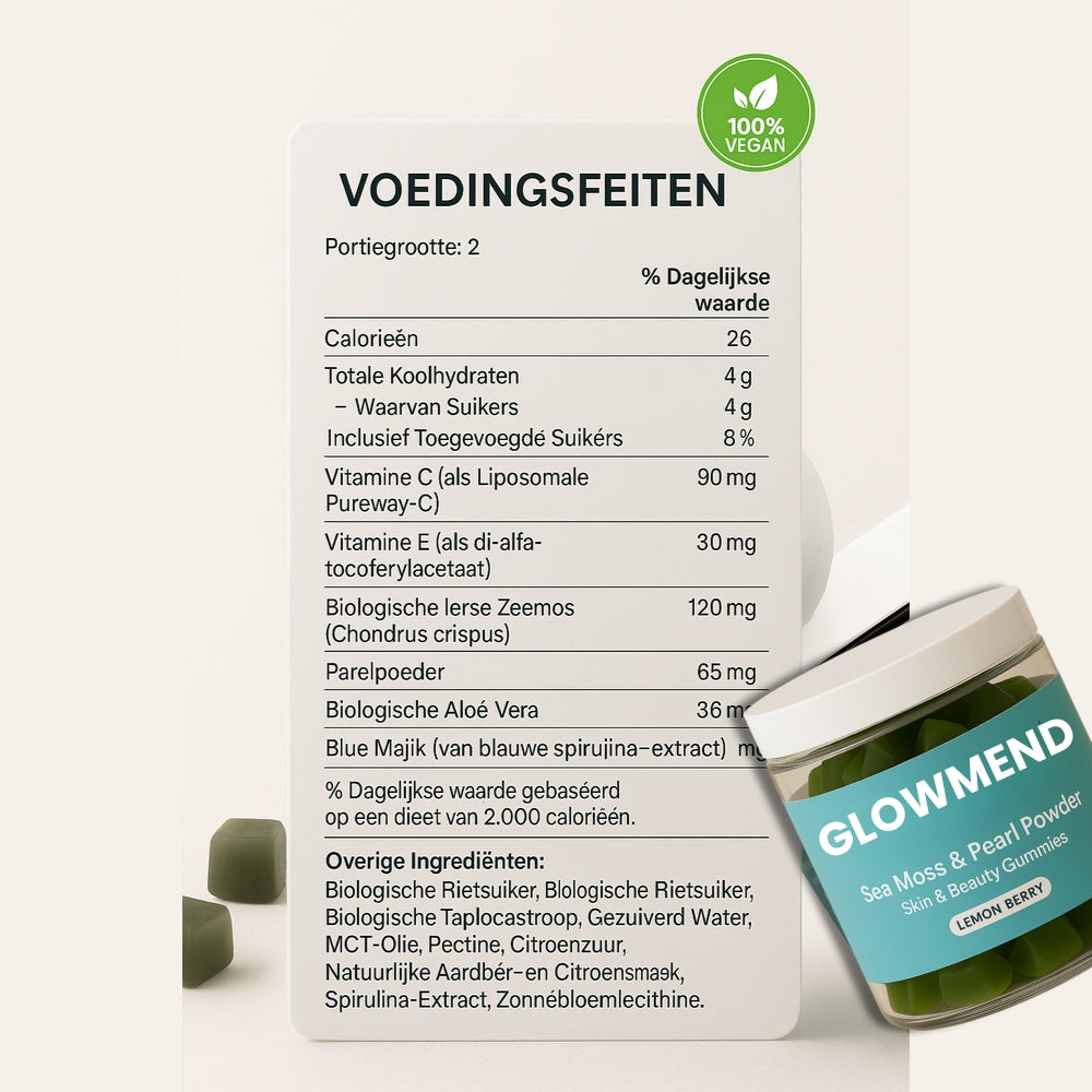 GlowMend - Zeemos & Parelpoeder